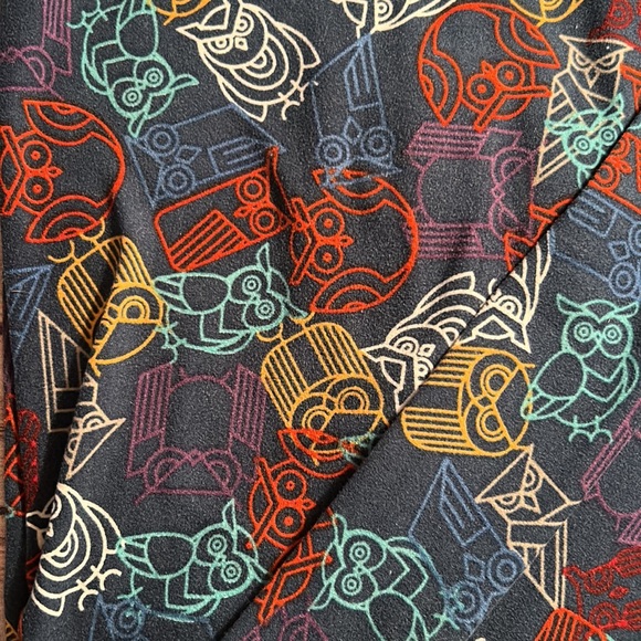 Owl print leggings - Picture 2 of 3